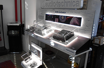 Audio-Technica Earphones Display